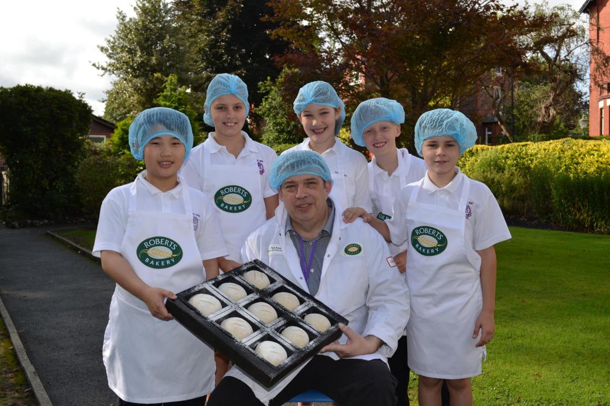 Timperley students learn to bake 